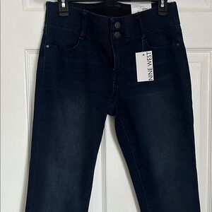Nine West Women's Navy Skinny Jeans